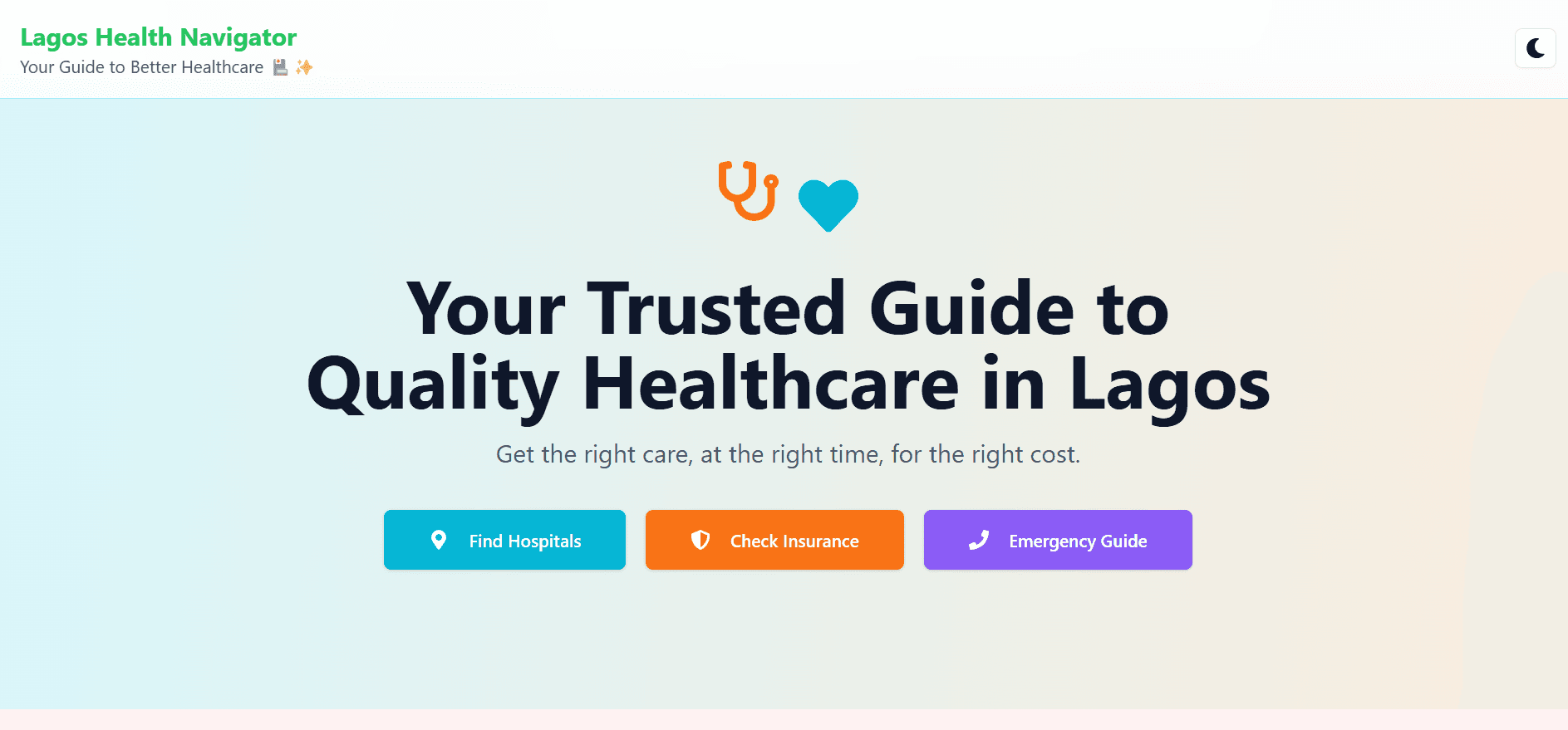 Lagos Health Navigator